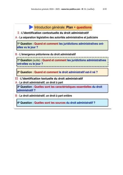 Page 6 - Introduction générale au cours